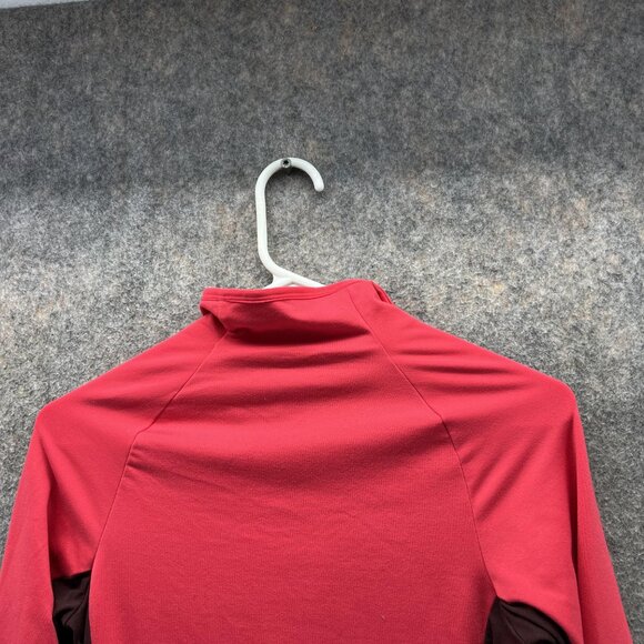 Nike Sweater Women XS Pink Full Zip Athletic Fit Training Dri Fit Track Jacket - Picture 10 of 14